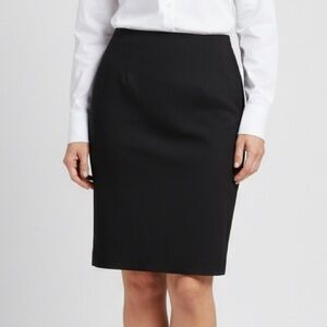 Ann Taylor Wool Midi Skirt- Size 8